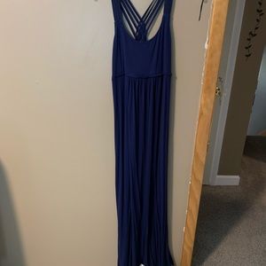 Calvin Klein Blue Maxi Dress-size 8